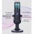 Jmary MC-PW9 Wired USB RGB Microphone for Recording - Black